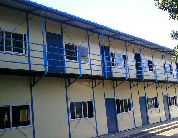 彩鋼活動(dòng)房工程案例